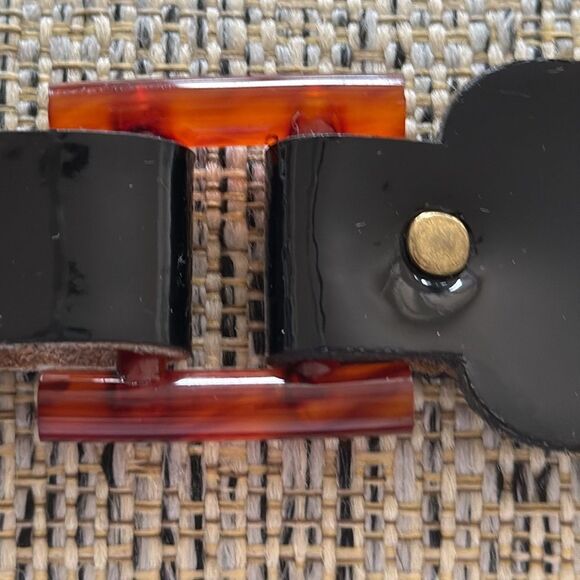 Vintage patent leather belt - Picture 5 of 9